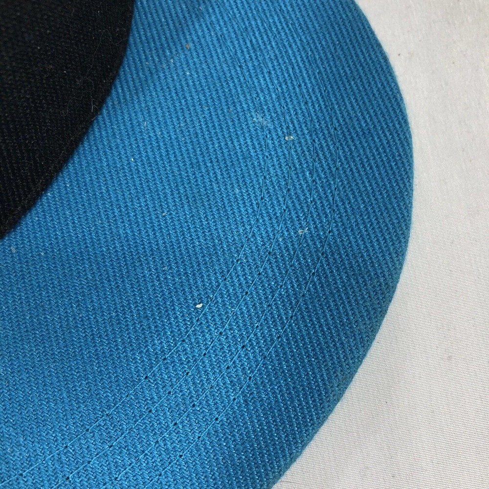 Wonder Woman Six Flags Hat Cap Souvenir Snapback Baseball Black Blue Adjustable - Picture 6 of 16